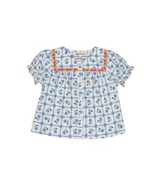 hello Simone（ハローシモーヌ）の「Lana baby blouse Fayence（シャツ/ブラウス）」