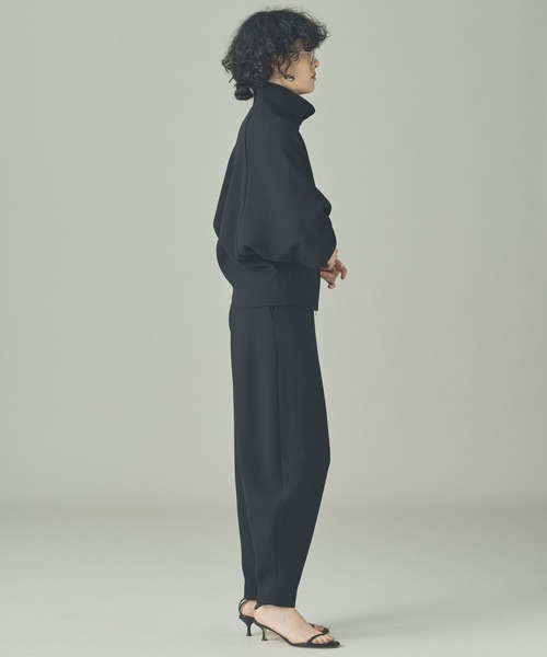 Curensology（カレンソロジー）の「Curensology(カレンソロジー)/＜C.S.G＞クレープウールパンツ（その他パンツ・レディース・ブラック・FREE/38/36）」の6枚目の写真