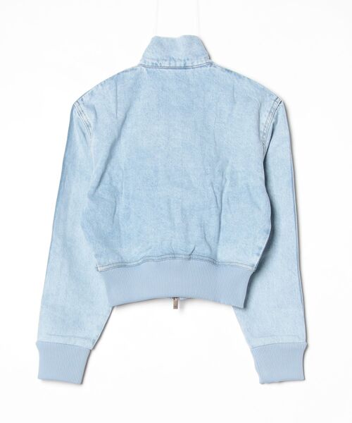 adidas(アディダス)の「ファイヤーバード デニム トラックトップ / ジャージ / アディダスオリジナルス adidas Originals(デニムジャケット・レディース・ブルー・MEDIUM/LARGE/SMALL/X-LARGE/X-SMALL)」の7枚目の写真