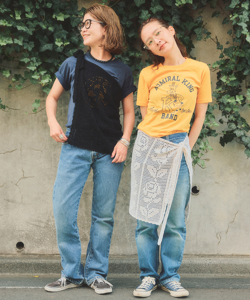 Spick & Span（スピックアンドスパン）の「a&m かぎ針ニットラップスカート（スカート・レディース・ブラック/ホワイト・FREE）」の16枚目の写真