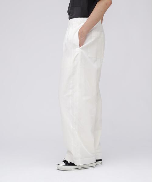 YLEVE（イレーヴ）の「YLEVE / DOBBY STRIPE CHAMBRAY EASY TROUSERS（その他パンツ・メンズ・グレー/ホワイト・5/3/4）」の4枚目の写真