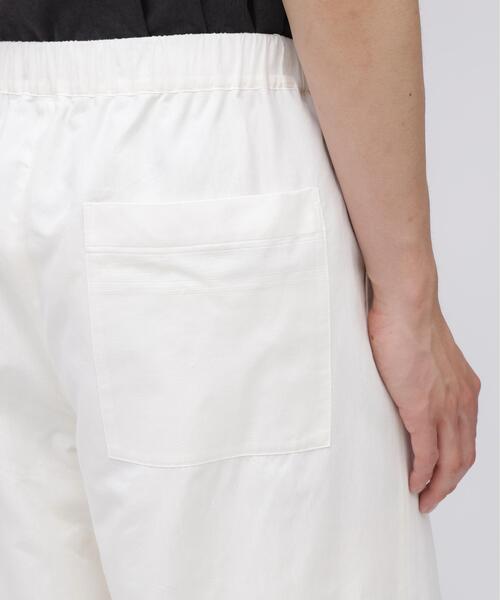 YLEVE（イレーヴ）の「YLEVE / DOBBY STRIPE CHAMBRAY EASY TROUSERS（その他パンツ・メンズ・グレー/ホワイト・5/3/4）」の9枚目の写真