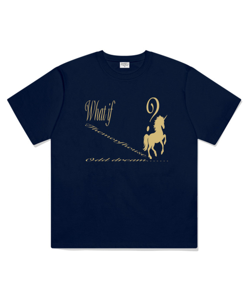 THEMORFHOUSE(ザモーフハウス)の「ワットイフユニコーンオーバーサイズ半袖Tシャツチャコール(Tシャツ/カットソー・レディース・その他・SMALL/MEDIUM/LARGE)」の6枚目の写真