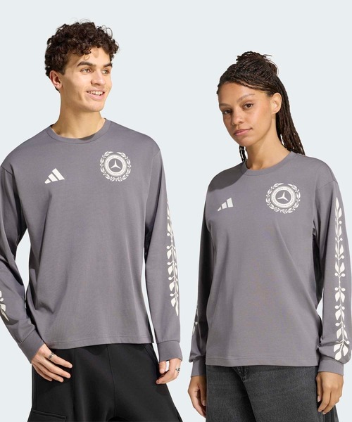メルセデス AMG ペトロナス F1 チーム シルバーアローズ 長袖Tシャツ