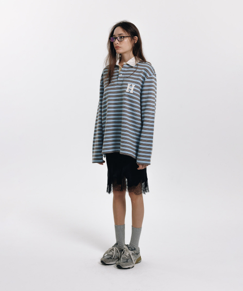 haag(ヘイグ)の「a cutting-line skirt (black)(スカート・レディース・その他・FREE)」の3枚目の写真