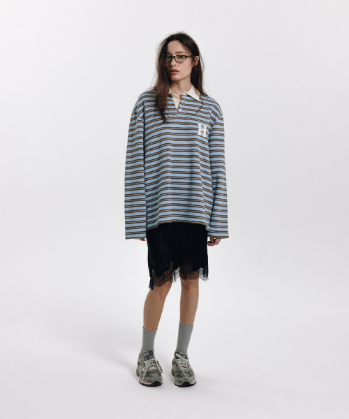haag(ヘイグ)の「a cutting-line skirt (black)(スカート・レディース・その他・FREE)」の7枚目の写真