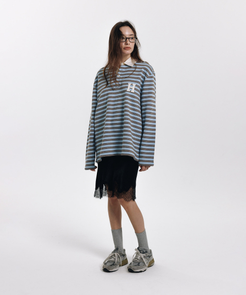haag(ヘイグ)の「a cutting-line skirt (black)(スカート・レディース・その他・FREE)」の8枚目の写真