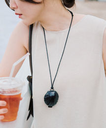 IENA | JAMIRAY/ジャミレイ LEATHER SHELL NL ネックレス 254-270105(ネックレス)