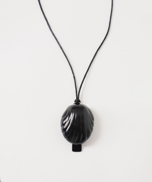 IENA(イエナ)の「JAMIRAY/ジャミレイ LEATHER SHELL NL ネックレス 254-270105(ネックレス・レディース・ブラック・FREE)」の9枚目の写真