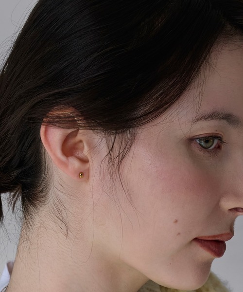 Phoebe（フィービィー）の「【金属アレルギー対応】メタルビーンズピアス/サージカルステンレス（ピアス（両耳用）・レディース・ゴールド/シルバー・FREE）」の13枚目の写真