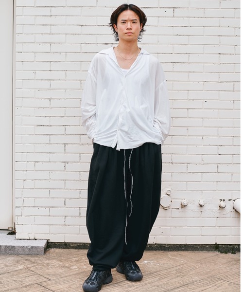 333k スウェットパンツ グレー ordinary home foot soldier（スウェットパンツ）｜SHINYAKOZUKA