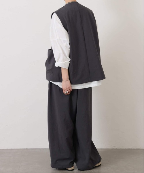JOURNAL STANDARD LUXE(ジャーナルスタンダード ラックス)の「《追加2》トロピカルベスト(その他アウター・レディース・チャコールグレー/ブラック・FREE)」の13枚目の写真