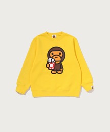 A BATHING APE（アベイシングエイプ）の「BABY MILO POPCORN CREWNECK SWEATSHIRT（スウェット）」