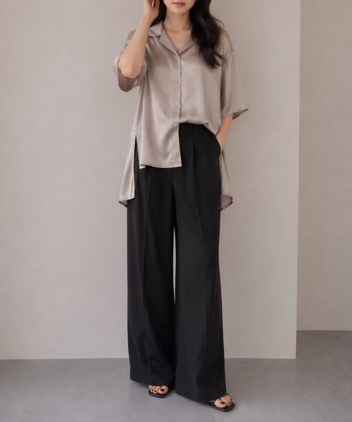 着用サイズ：F
モデル身長：157cm