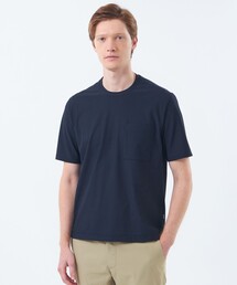 ブリテック 半袖クルーネックTシャツ レノクロストリコット