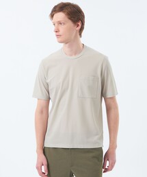 ブリテック 半袖クルーネックTシャツ レノクロストリコット