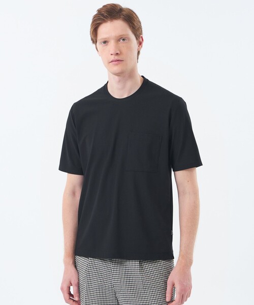 ブリテック 半袖クルーネックTシャツ レノクロストリコット