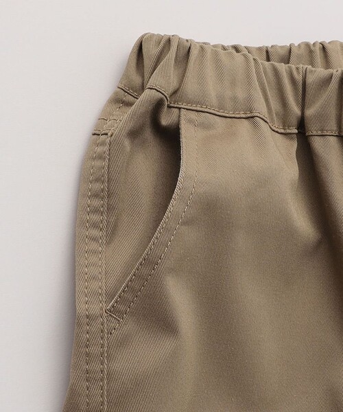 BRANSHES(ブランシェス)の「【WEB限定/DRC】ストレッチツイルワイドストレートパンツ(その他パンツ・キッズ・ベージュ/チャコールグレー/カーキ・110/120/130/150/100/160/140)」の9枚目の写真