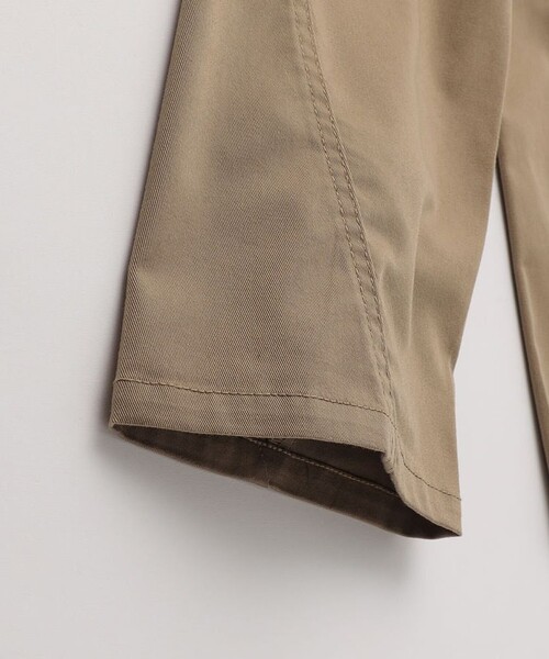 BRANSHES(ブランシェス)の「【WEB限定/DRC】ストレッチツイルワイドストレートパンツ(その他パンツ・キッズ・ベージュ/チャコールグレー/カーキ・110/120/130/150/100/160/140)」の12枚目の写真