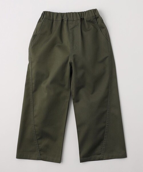 BRANSHES(ブランシェス)の「【WEB限定/DRC】ストレッチツイルワイドストレートパンツ(その他パンツ・キッズ・ベージュ/チャコールグレー/カーキ・110/120/130/150/100/160/140)」の15枚目の写真