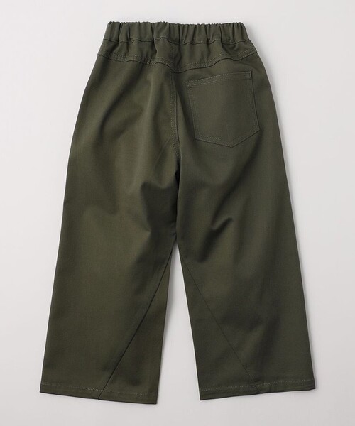 BRANSHES(ブランシェス)の「【WEB限定/DRC】ストレッチツイルワイドストレートパンツ(その他パンツ・キッズ・ベージュ/チャコールグレー/カーキ・110/120/130/150/100/160/140)」の20枚目の写真