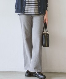コーデュロイ セミフレア パンツ