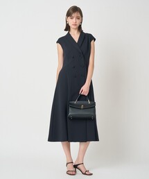 ANAYI（アナイ）の「レーヨンナイロンボーダーワンピース（ワンピース