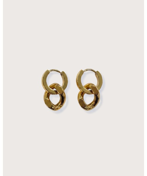 kiehtova(キエトヴァ)の「【kiehtova】LOOP PIERCE/ループ ピアス(ピアス(両耳用)・レディース・シルバー/ゴールド・FREE)」の1枚目の写真