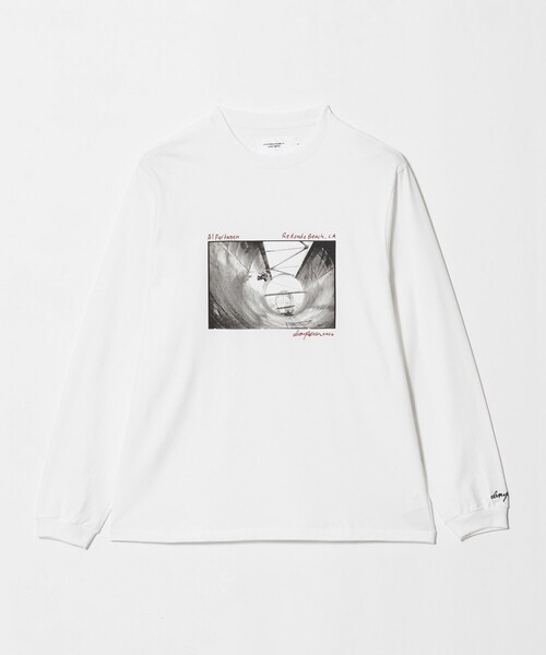 JANE SMITH / JOHN SMITH(ジェーンスミスジョンスミス)の「<JANE SMITH >IVORY SERRA フォトプリント ロングスリーブ Tシャツ(Tシャツ/カットソー・レディース・ホワイト・M)」の1枚目の写真