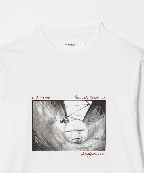 JANE SMITH / JOHN SMITH(ジェーンスミスジョンスミス)の「<JANE SMITH >IVORY SERRA フォトプリント ロングスリーブ Tシャツ(Tシャツ/カットソー・レディース・ホワイト・M)」の3枚目の写真