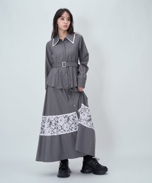 セール】ジャガードチャイナボレロワンピース(HARE)（ワンピース