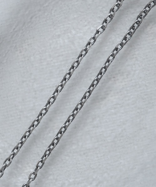 SBG(エスビー)の「インフルエンサー みずきち × SBG ウェーブフックネックレス Silver925(ネックレス・メンズ・シルバー・FREE)」の6枚目の写真