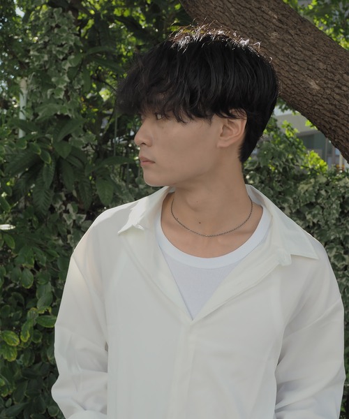 SBG(エスビー)の「インフルエンサー みずきち × SBG ウェーブフックネックレス Silver925(ネックレス・メンズ・シルバー・FREE)」の19枚目の写真