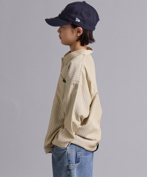 PAIRMANON STREET（ペアマノンストリート）の「【90-160cm】アソート 柄 長袖 シャツ 【PAIRMANON STREET】（シャツ/ブラウス・キッズ・ブラウン/ブルー/ベージュ/ネイビー/ブラック・160/150/130/140/110/120/100/90）」の14枚目の写真
