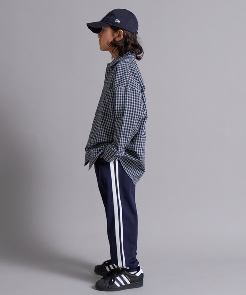 PAIRMANON STREET（ペアマノンストリート）の「【90-160cm】アソート 柄 長袖 シャツ 【PAIRMANON STREET】（シャツ/ブラウス・キッズ・ブラウン/ブルー/ベージュ/ネイビー/ブラック・160/150/130/140/110/120/100/90）」の19枚目の写真