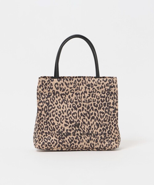 UNITED ARROWS(ユナイテッドアローズ)の「レオパード ロゴ トートバッグ S(トートバッグ・レディース・ベージュ・FREE)」の1枚目の写真