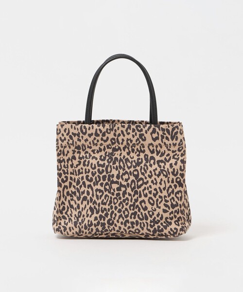 UNITED ARROWS(ユナイテッドアローズ)の「レオパード ロゴ トートバッグ S(トートバッグ・レディース・ベージュ・FREE)」の3枚目の写真