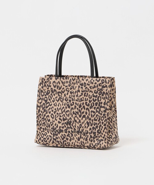 UNITED ARROWS(ユナイテッドアローズ)の「レオパード ロゴ トートバッグ S(トートバッグ・レディース・ベージュ・FREE)」の4枚目の写真