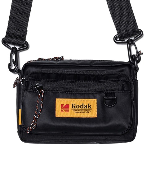 KODAK（コダック）の「コダックアパレル  Essential Square Mini Cross Bag 2.0（ショルダーバッグ・メンズ・ブラック・ﾌﾘ-）」の2枚目の写真