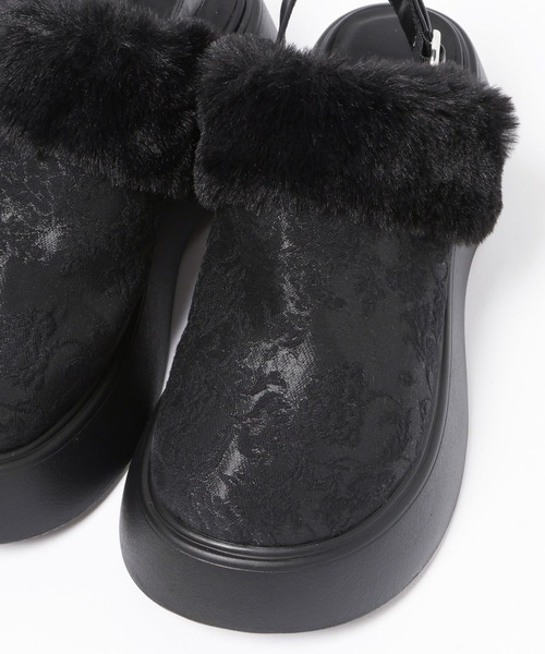 HARE(ハレ)の「ジャガードデザインボリュームサボ(HARE)(その他シューズ・レディース・ブラック系その他・MEDIUM/LARGE)」の16枚目の写真