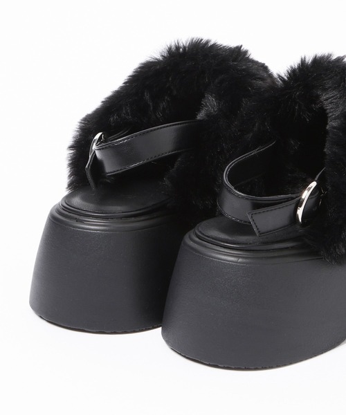 HARE(ハレ)の「ジャガードデザインボリュームサボ(HARE)(その他シューズ・レディース・ブラック系その他・MEDIUM/LARGE)」の11枚目の写真