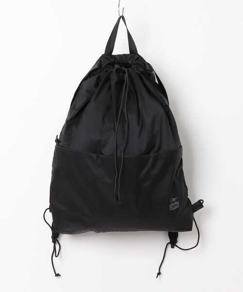 CHUMS(チャムス)の「【CHUMS/チャムス】 Packable Knapsack(バックパック/リュック・メンズ・ブラック・FREE)」の1枚目の写真