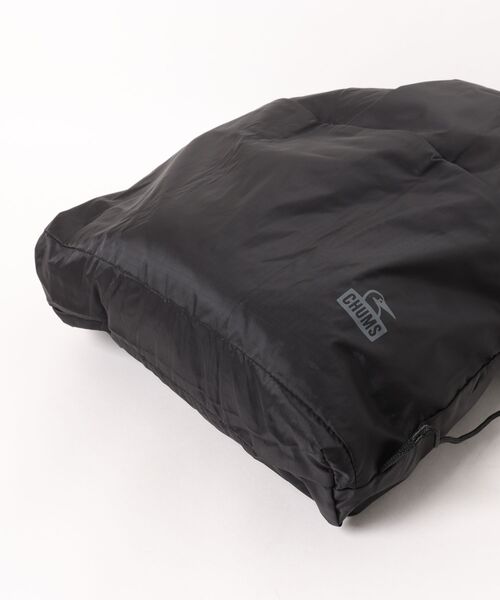 CHUMS(チャムス)の「【CHUMS/チャムス】 Packable Knapsack(バックパック/リュック・メンズ・ブラック・FREE)」の4枚目の写真