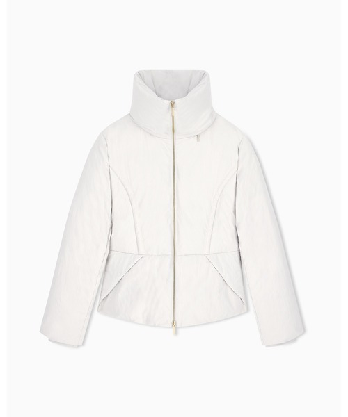 ARMANI EXCHANGE(アルマーニエクスチェンジ)の「【A|X アルマーニ エクスチェンジ】クリンクルナイロン リアルダウンジャケット(ダウンジャケット/コート・レディース・ホワイト・X-LARGE/LARGE/X-SMALL/MEDIUM/SMALL)」の6枚目の写真