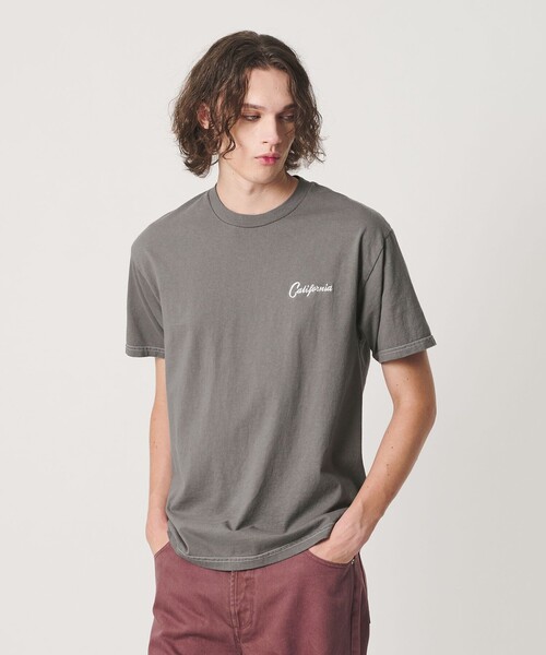 California General Store（California General Store）の「＜CGS.＞フェード ロゴ Tシャツ（Tシャツ/カットソー・メンズ・ダークグレー/ライラック/ネイビー/イエロー・M/XL/L）」の2枚目の写真
