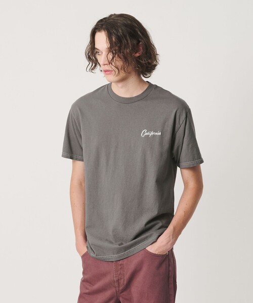 California General Store（California General Store）の「＜CGS.＞フェード ロゴ Tシャツ（Tシャツ/カットソー・メンズ・ダークグレー/ライラック/ネイビー/イエロー・M/XL/L）」の5枚目の写真