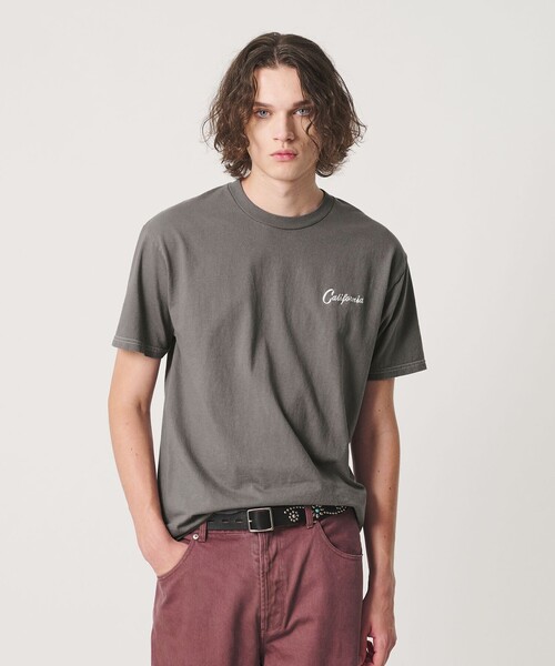 California General Store（California General Store）の「＜CGS.＞フェード ロゴ Tシャツ（Tシャツ/カットソー・メンズ・ダークグレー/ライラック/ネイビー/イエロー・M/XL/L）」の7枚目の写真