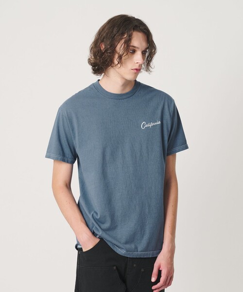 California General Store（California General Store）の「＜CGS.＞フェード ロゴ Tシャツ（Tシャツ/カットソー・メンズ・ダークグレー/ライラック/ネイビー/イエロー・M/XL/L）」の8枚目の写真