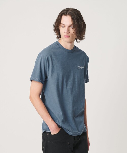 California General Store（California General Store）の「＜CGS.＞フェード ロゴ Tシャツ（Tシャツ/カットソー・メンズ・ダークグレー/ライラック/ネイビー/イエロー・M/XL/L）」の9枚目の写真
