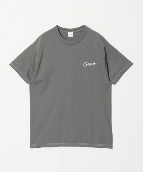 California General Store（California General Store）の「＜CGS.＞フェード ロゴ Tシャツ（Tシャツ/カットソー・メンズ・ダークグレー/ライラック/ネイビー/イエロー・M/XL/L）」の17枚目の写真